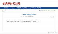 我国已接种新冠病毒疫苗8585.97万剂次